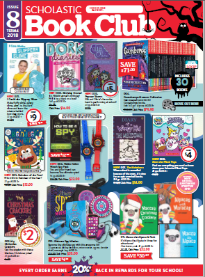 Scholastic Book Club Issue 1 orders close on 12
